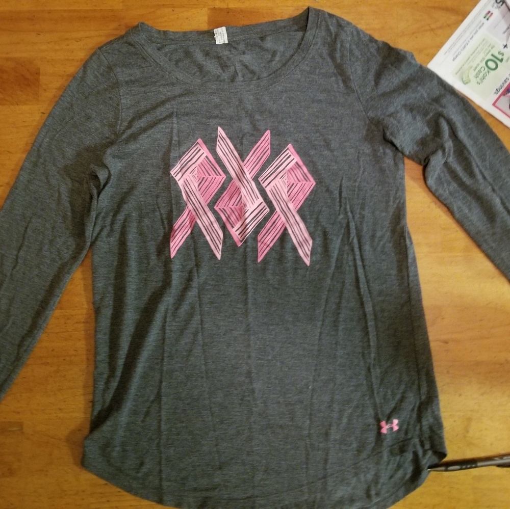 Under Armour Breast Cancer Awareness Shirt - Picture 2 of 4